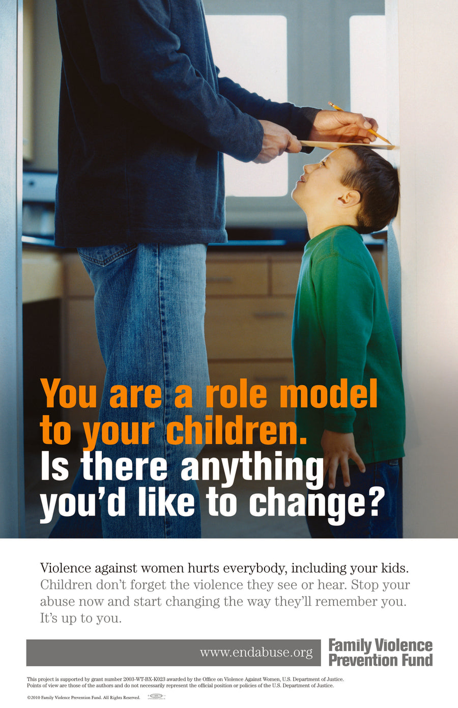 Fathering After Violence "Role Model" Poster